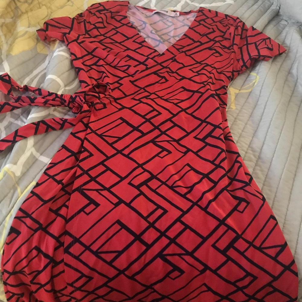 Just Fab Wrap dress